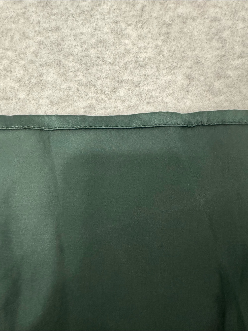 Old Navy Vintage Silk Y2K Empire Waistline Emerald Green Fairy Blouse XL - Picture 9 of 13